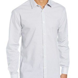 NWT John Varvatos Thunder Grey Mens Shirt